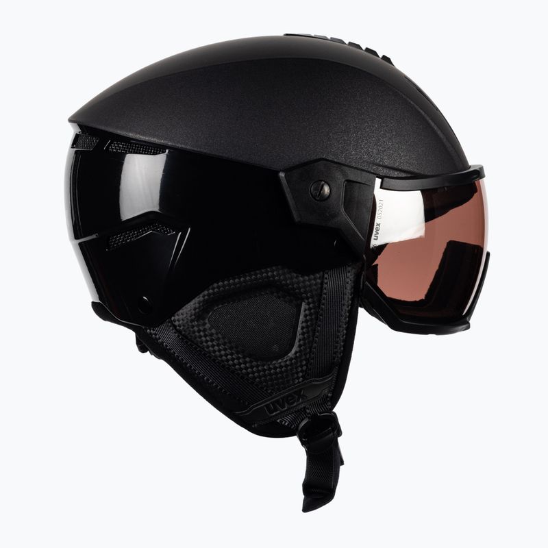 Lyžařská helma UVEX Instinct Visor černá 56/6/261/2003 4