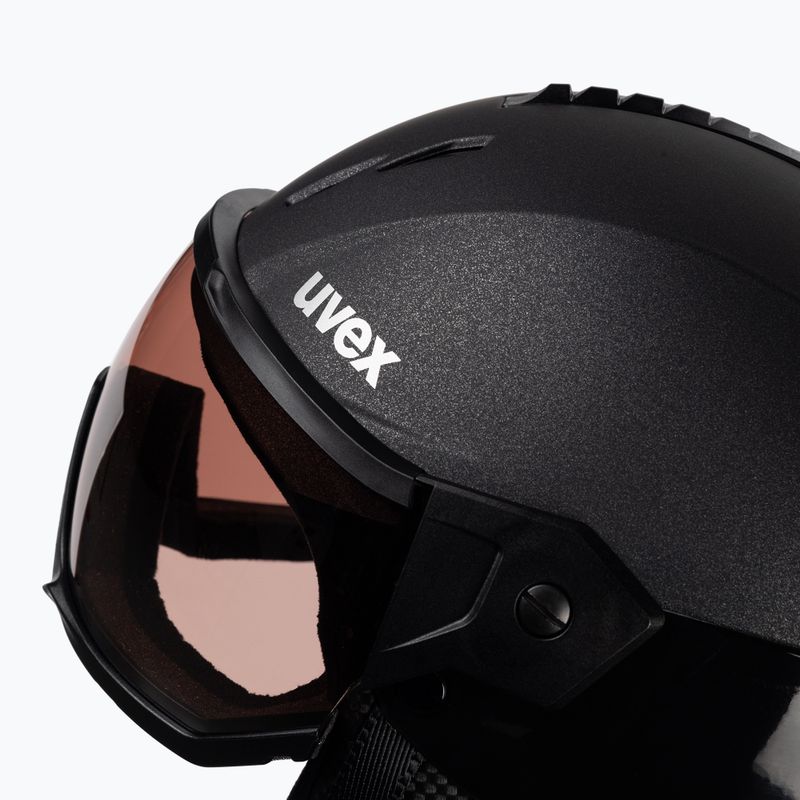 Lyžařská helma UVEX Instinct Visor černá 56/6/261/2003 6