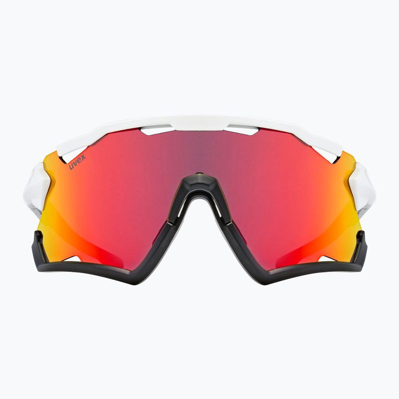 Brýle na kolo UVEX Sportstyle 228 white black/mirror red 53/2/067/8206 7