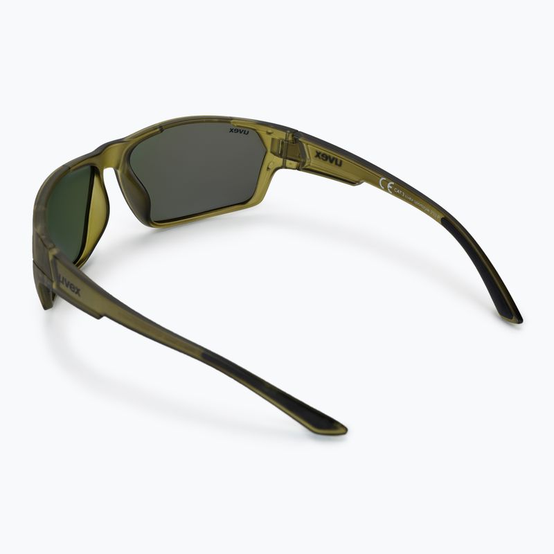 Cyklistické brýle UVEX Sportstyle 233 P zelené S5320977770 2