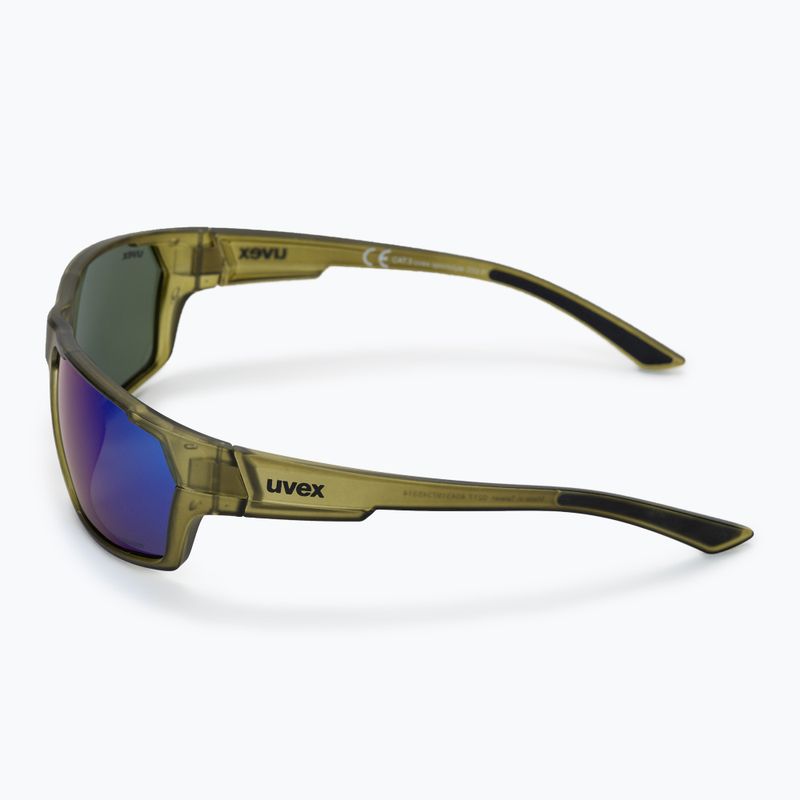 Cyklistické brýle UVEX Sportstyle 233 P zelené S5320977770 4