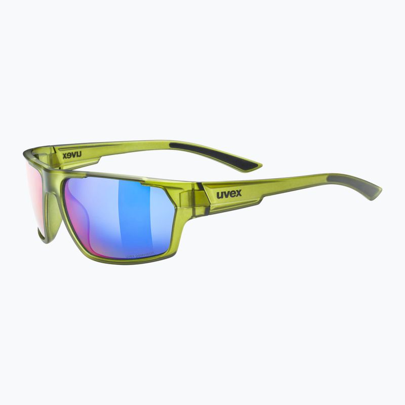 Cyklistické brýle UVEX Sportstyle 233 P zelené S5320977770 5