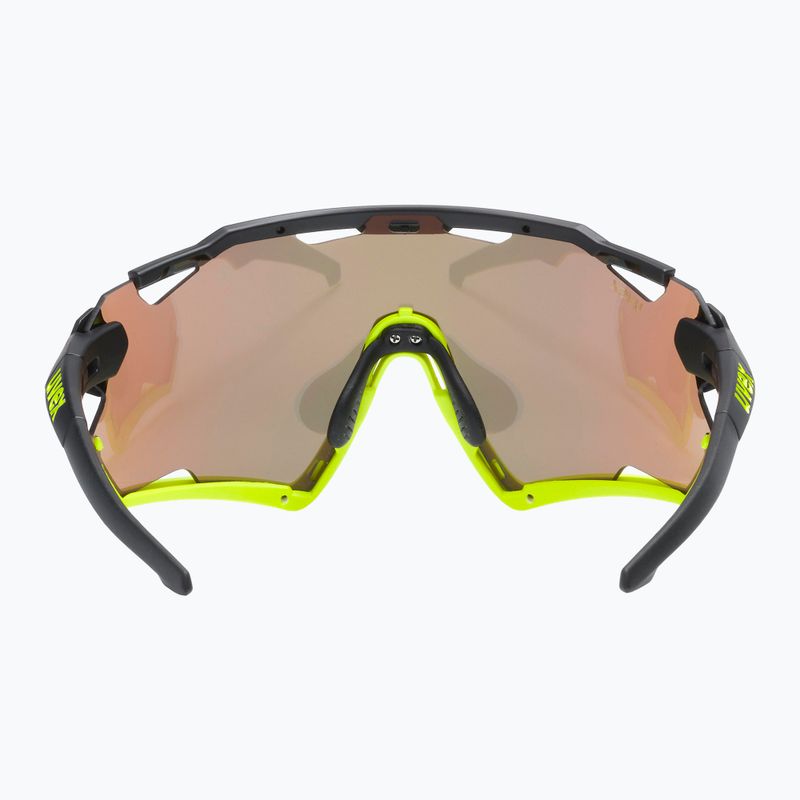 Cyklistické brýle UVEX Sportstyle 228 black yellow mat/mirror yellow 53/2/067/2616 8