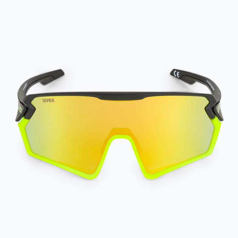 Cyklistické brýle UVEX Sportstyle 231 černo-zelené S5320652616 3