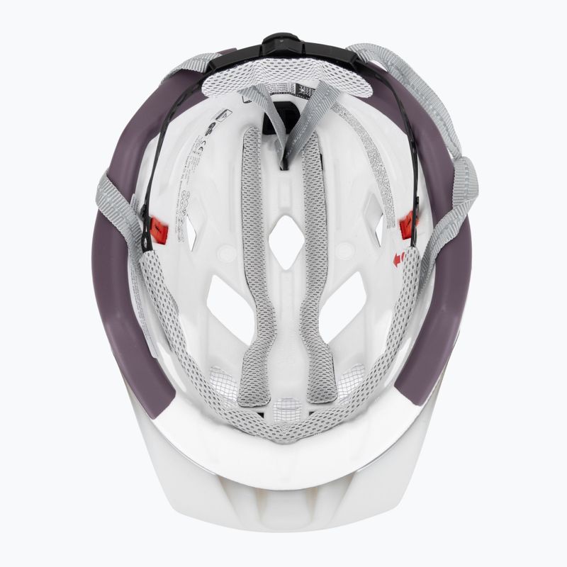 Cyklistická přilba UVEX City Active silver/plum matt 5