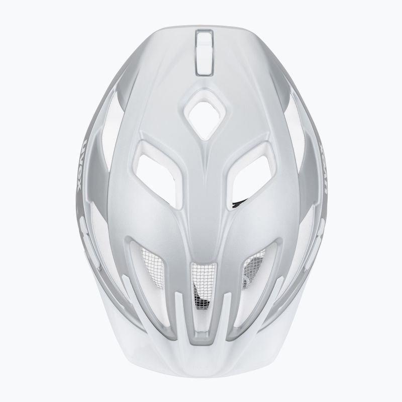 Cyklistická přilba UVEX City Active silver/plum matt 6