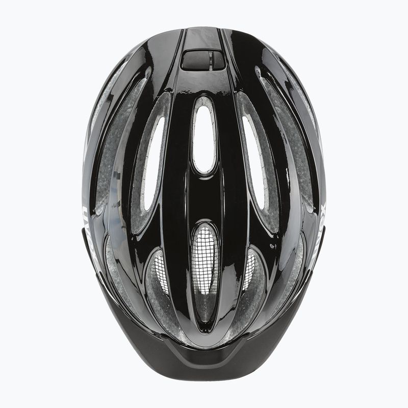 Cyklistická helma UVEX True black/silver 10