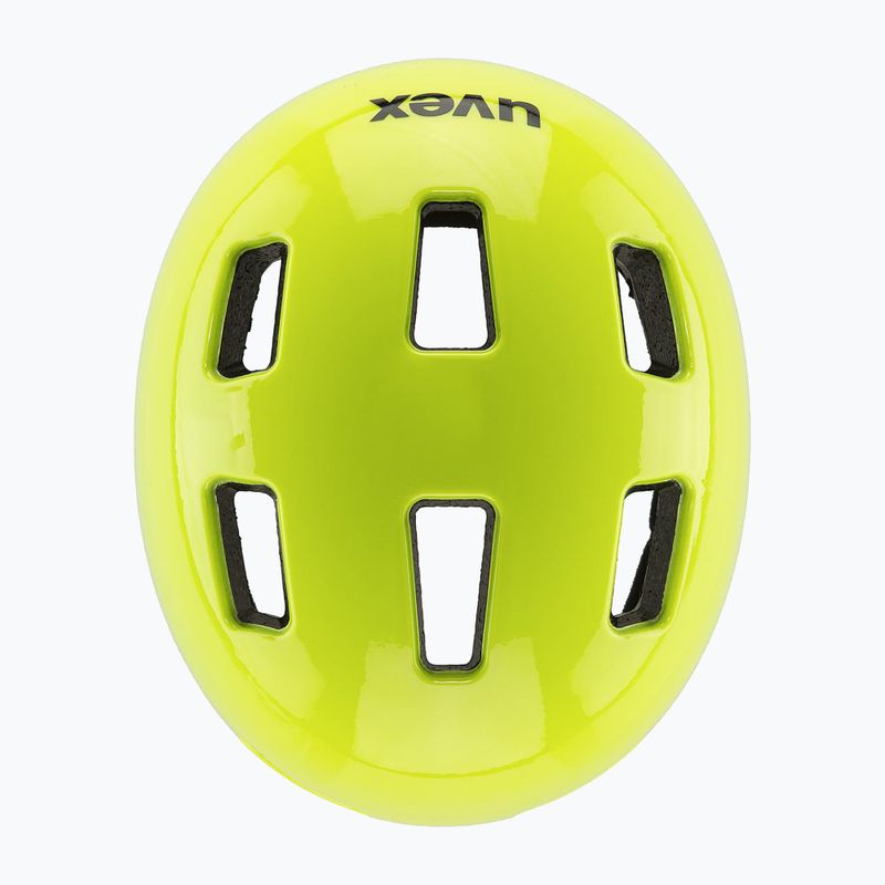 Dětská cyklistická helma UVEX HLMT 4 neon yellow 9