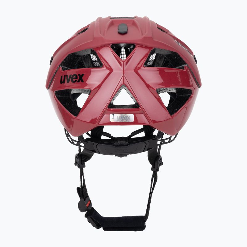 Cyklistická přilba UVEX Quatro CC red/black matt 4