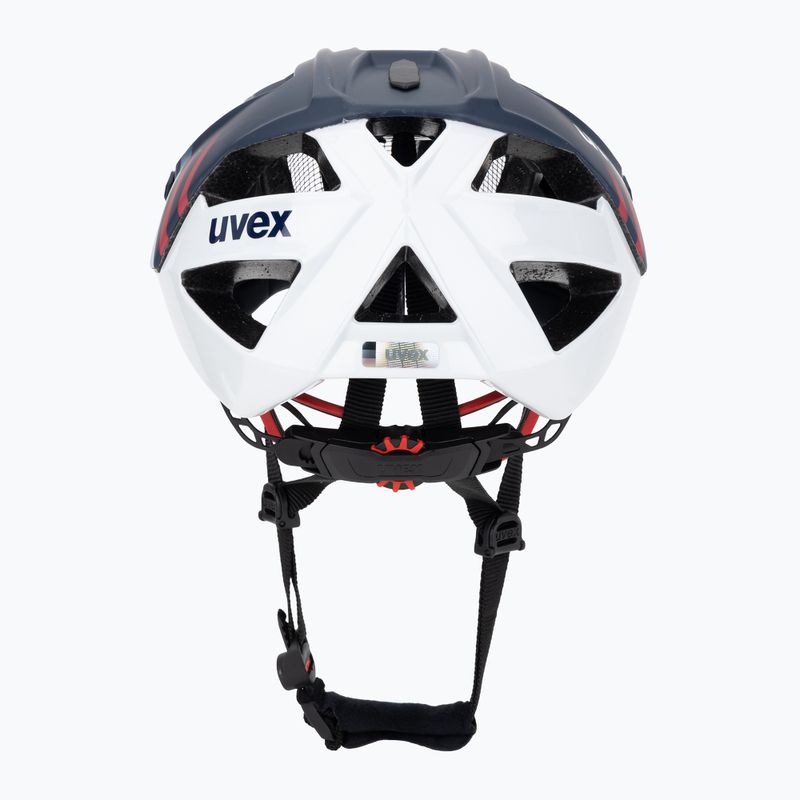 Cyklistická helma UVEX Quatro CC deep space/white matt 4