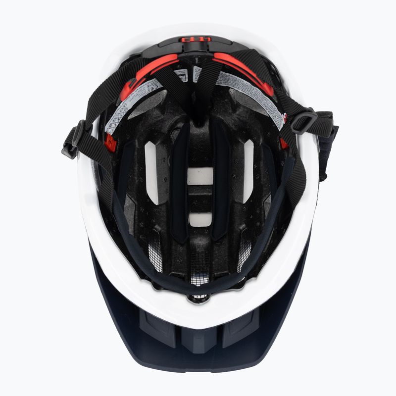 Cyklistická helma UVEX Quatro CC deep space/white matt 5