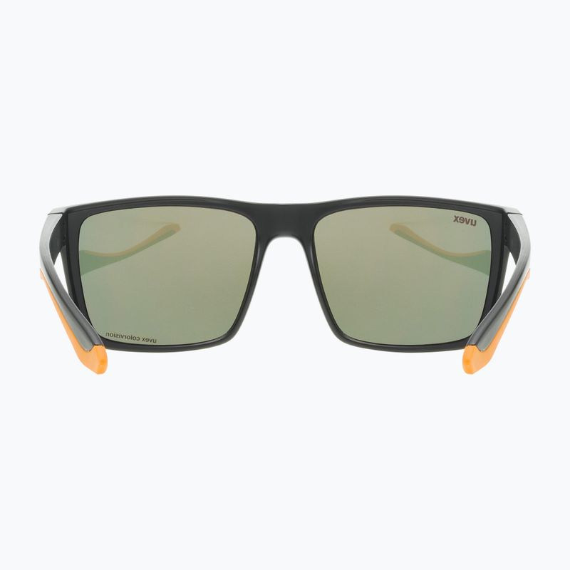Sluneční brýle Uvex Lgl 50 CV black mat/mirror champagne 53/3/008/2297 9