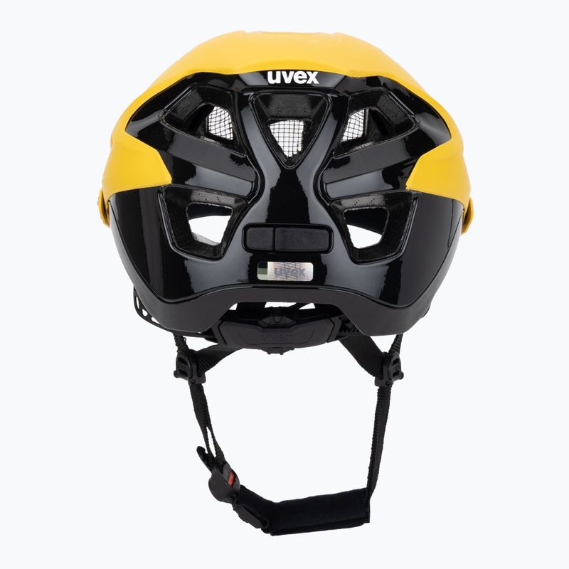 Cyklistická přilba UVEX Quatro Integrale sunbee/black 4