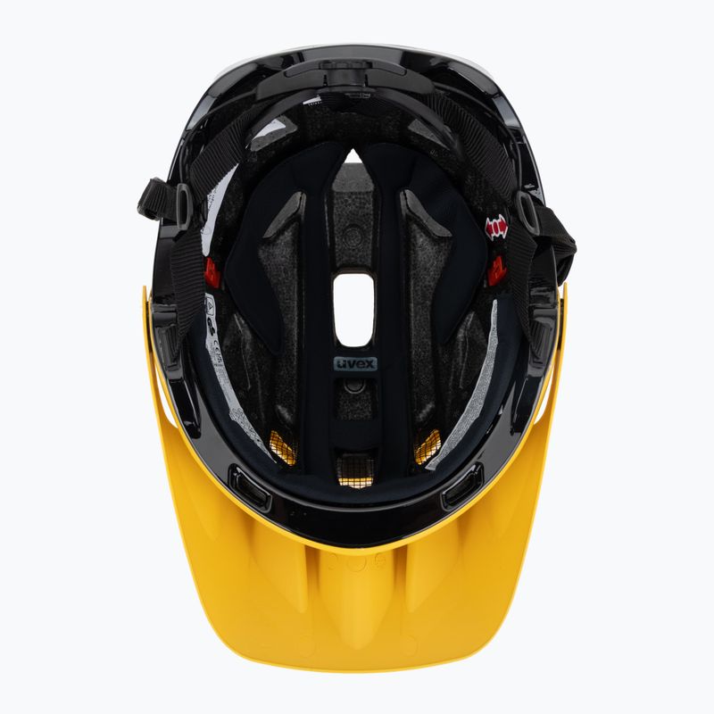 Cyklistická přilba UVEX Quatro Integrale sunbee/black 5