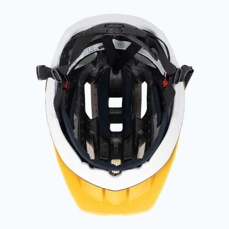 Cyklistická přilba UVEX Quatro CC sunbee/white matt 5