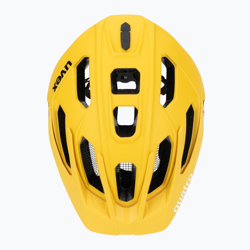 Cyklistická přilba UVEX Quatro CC sunbee/white matt 6
