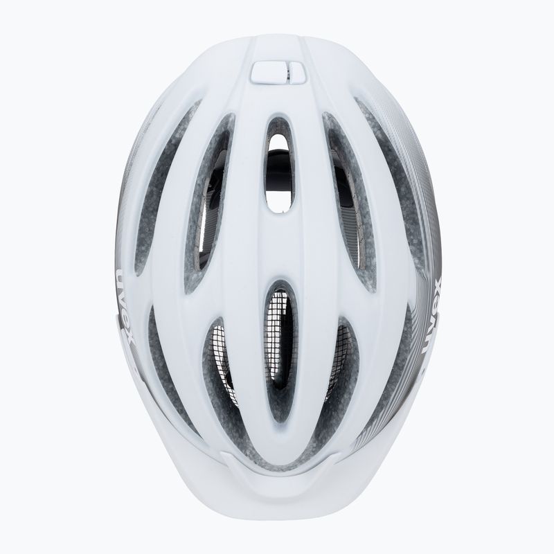 Cyklistická přilba UVEX True CC WE white/grey matt 6