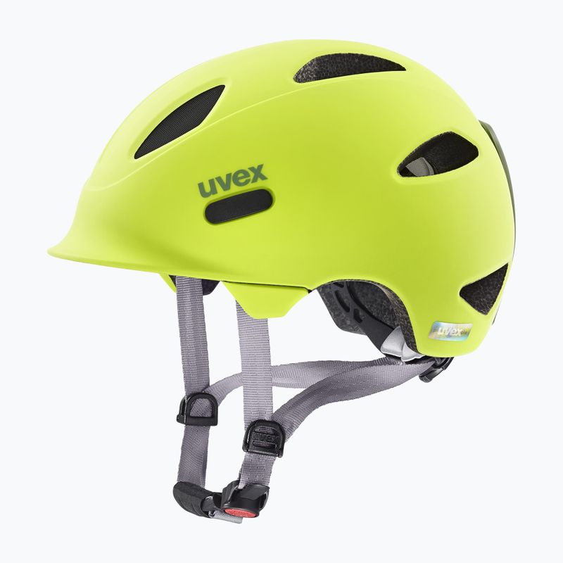 Dětská cyklistická helma UVEX Oyo neon yellow/moss green matt 6