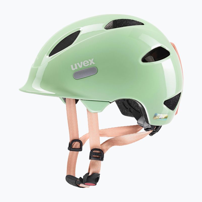 Dětská cyklistická helma UVEX Oyo mint/peach