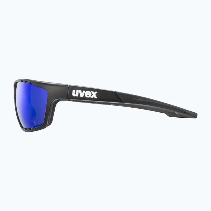 Sluneční brýle UVEX Sportstyle 706 black matt/mirror blue 4