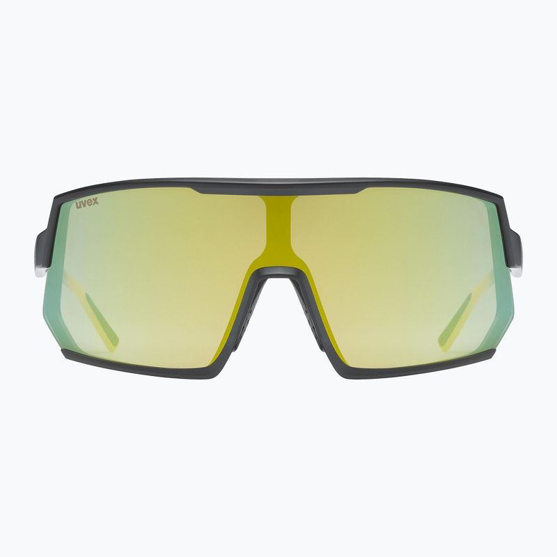 Cyklistické brýle UVEX Sportstyle 235 sunbee black mat/mirror yellow 53/3/003/2616 2
