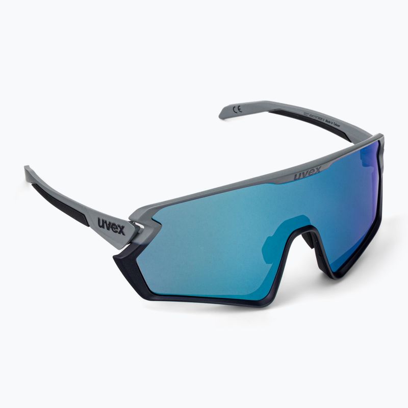 Cyklistické brýle UVEX Sportstyle 231 2.0 rhino deep space mat/mirror blue 53/3/026/5416