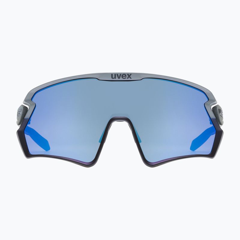 Cyklistické brýle UVEX Sportstyle 231 2.0 rhino deep space mat/mirror blue 53/3/026/5416 6