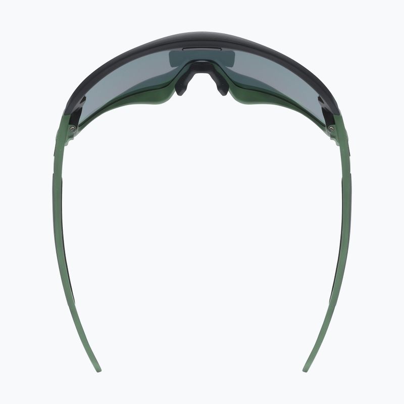 Cyklistické brýle UVEX Sportstyle 231 2.0 moss green black mat/mirror green 53/3/026/7216 8