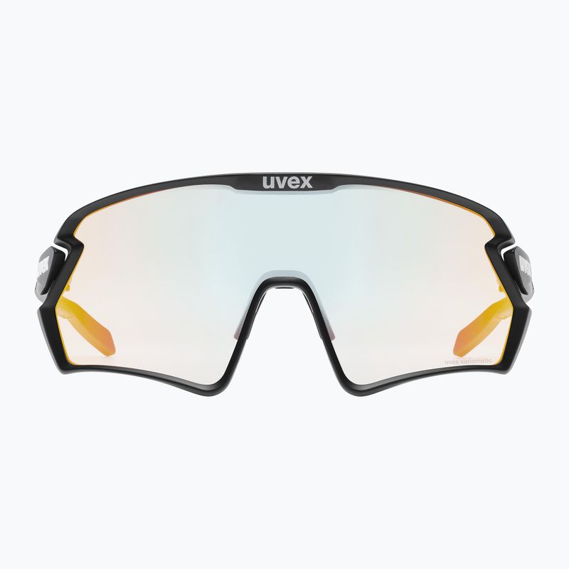 UVEX Sportstyle 231 2.0 V cyklistické brýle černé matné/litemirror červené 53/3/028/2203 2
