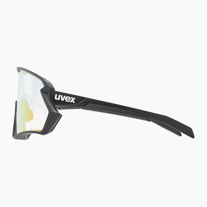 UVEX Sportstyle 231 2.0 V cyklistické brýle černé matné/litemirror červené 53/3/028/2203 3