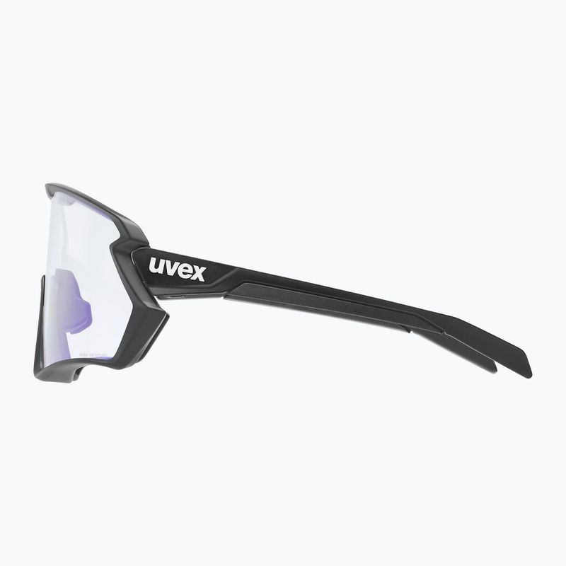UVEX Sportstyle 231 2.0 V cyklistické brýle černé matné/litemirror modré 53/3/028/2204 8