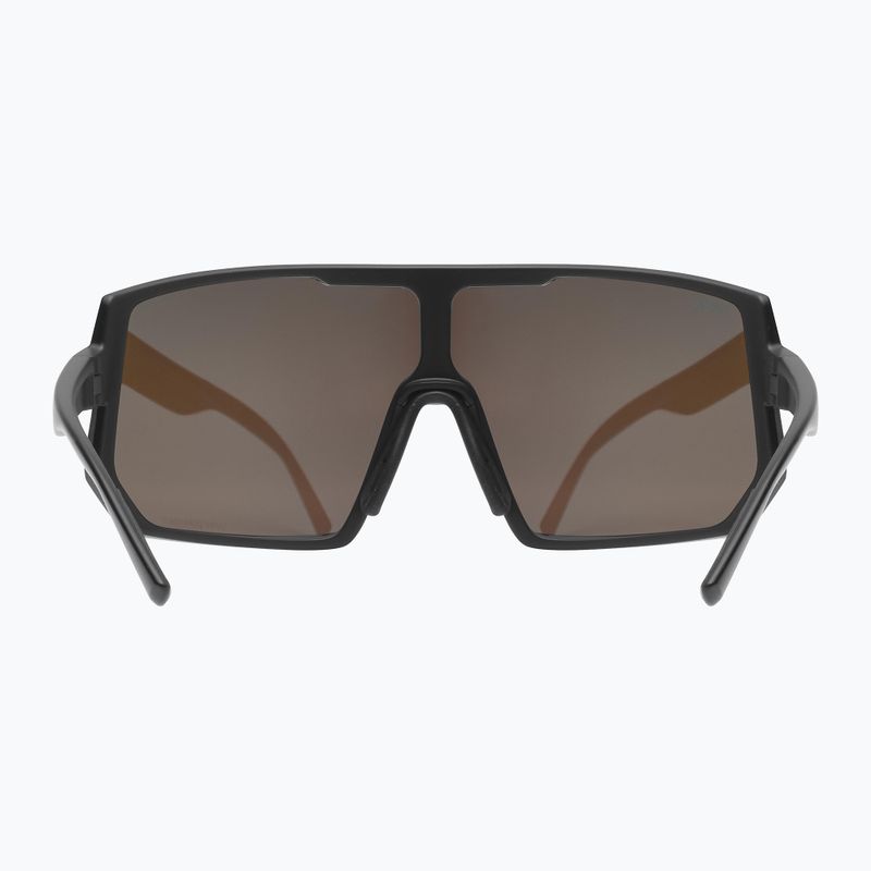 Brýle na kolo UVEX Sportstyle 235 P black mat/mirror yellow 53/3/032/2230 9
