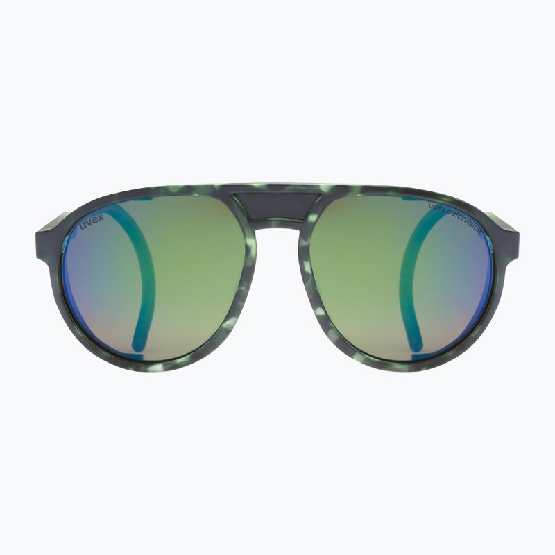 Sluneční brýle UVEX Mtn Classic CV green mat tortoise/mirror green 53/3/034/7770 2