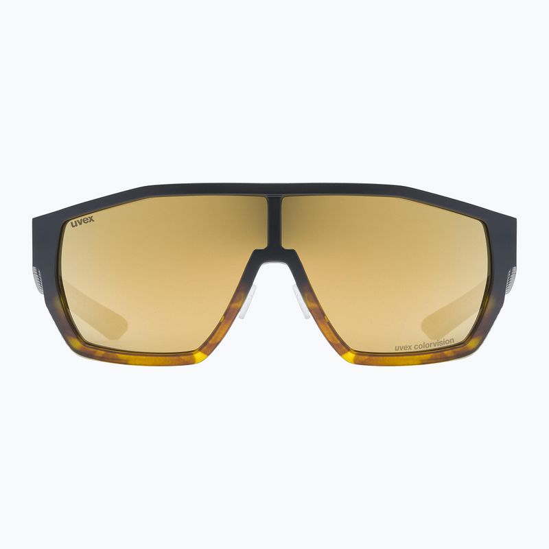 Sluneční brýle  UVEX Mtn Style CV havanna matt fade/mirror champagne 2