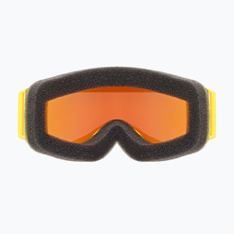 Dětské lyžařské brýle UVEX Speedy Pro yellow/lasergold 3