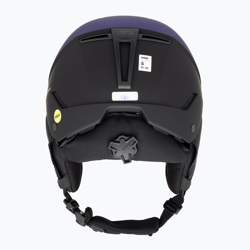 Lyžařská helma UVEX Stance Mips purple bash/black matt 3