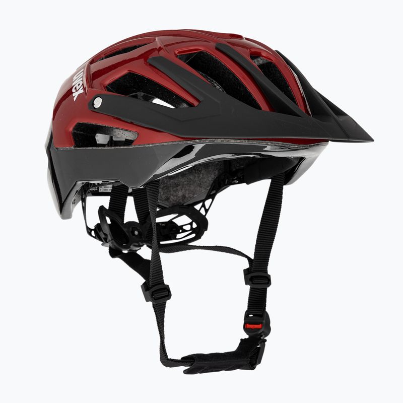 Cyklistická helma UVEX Quatro ruby red/black