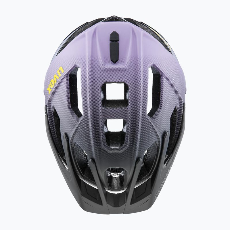 Cyklistická helma UVEX Quatro CC lilac/black matt 9