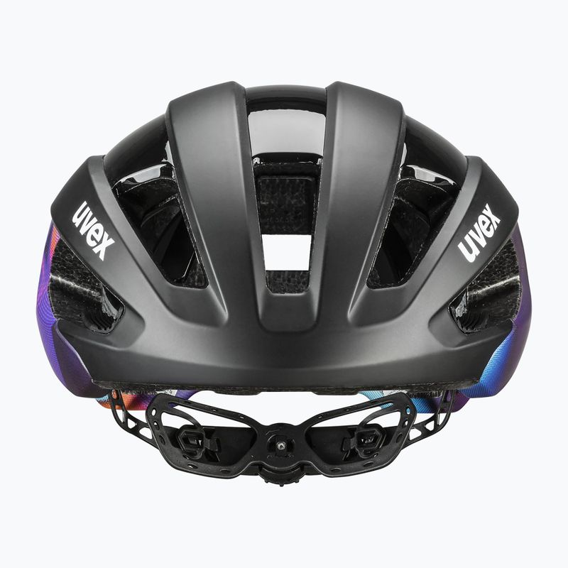 Cyklistická helma UVEX Rise Pro MIPS black/galaxy matt 7