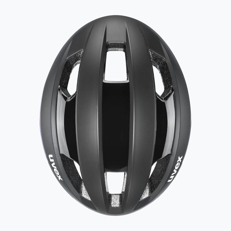 Cyklistická helma UVEX Rise Pro MIPS black/galaxy matt 9