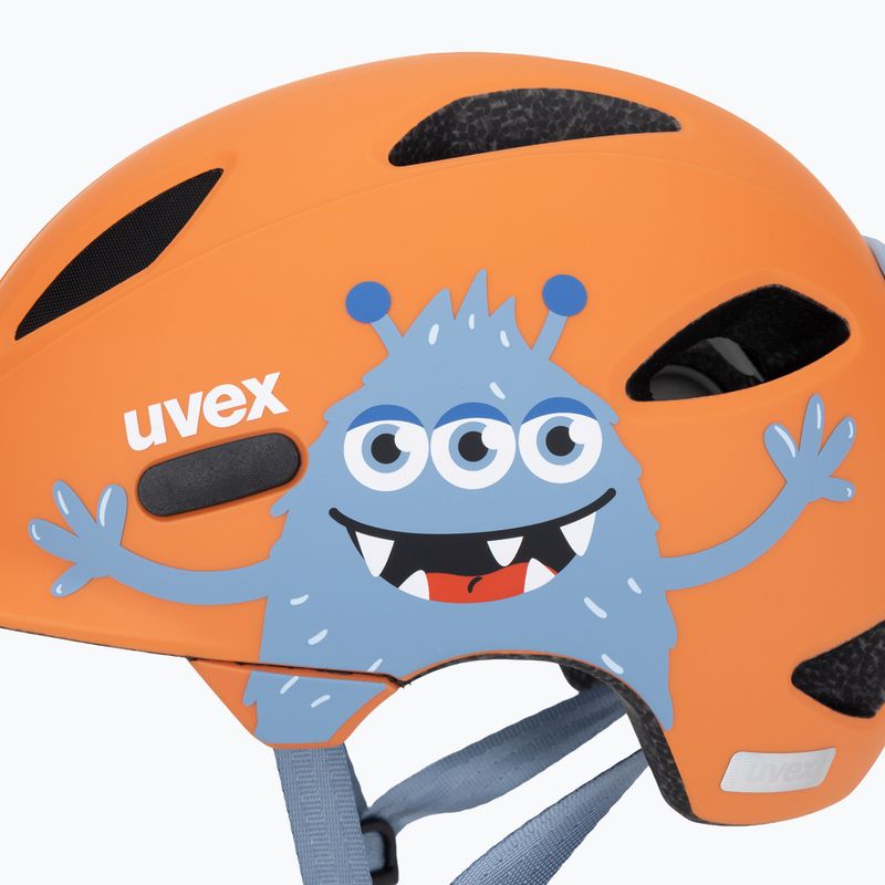 Dětská cyklistická přilba UVEX Oyo Style monster papaya matt 7