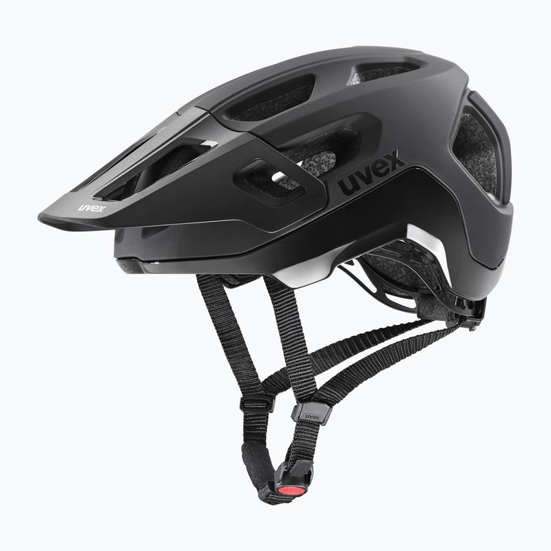 Cyklistická helma UVEX React black matte 6