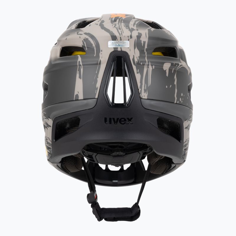 Cyklistická přilba UVEX Revolt MIPS oak brown/orange matt 5