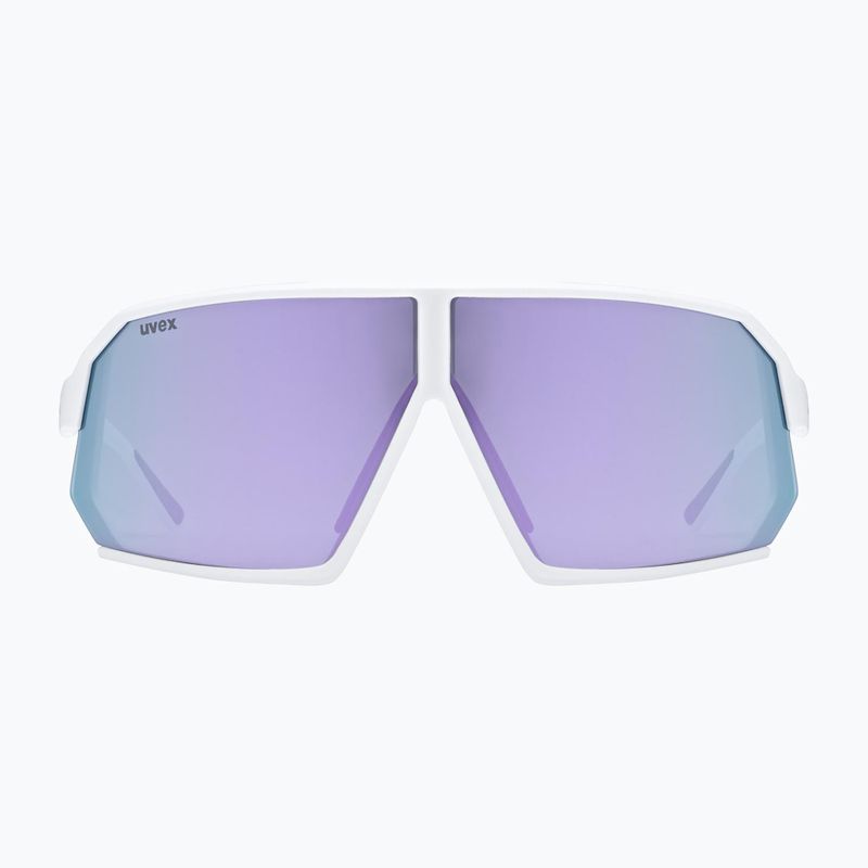 Sluneční brýle UVEX Sportstyle 237 white matt/mirror lavender 2