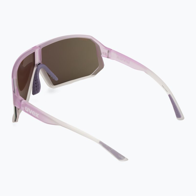 Sluneční brýle UVEX Sportstyle 237 purple fade/mirror purple 2