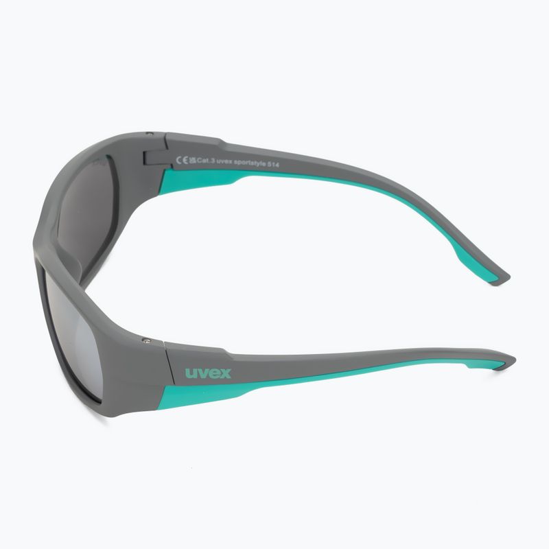 Dětské sluneční brýle UVEX Sportstyle 514 grey matt/mirror silver 4