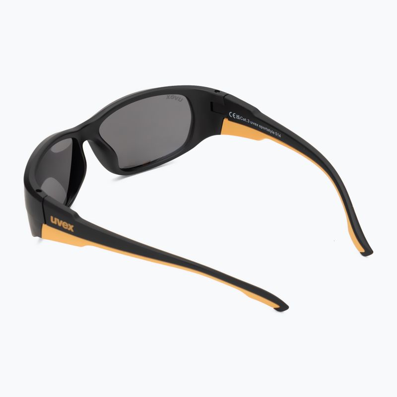 Dětské sluneční brýle UVEX Sportstyle 514 black matt/mirror silver 2