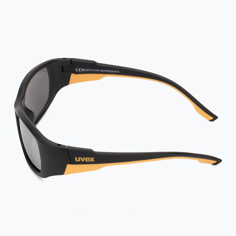 Dětské sluneční brýle UVEX Sportstyle 514 black matt/mirror silver 4