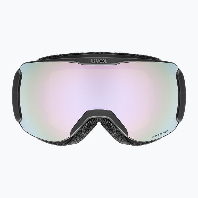 Lyžařské brýle  UVEX Downhill 2100 CV black matt/mirror lavender green 2