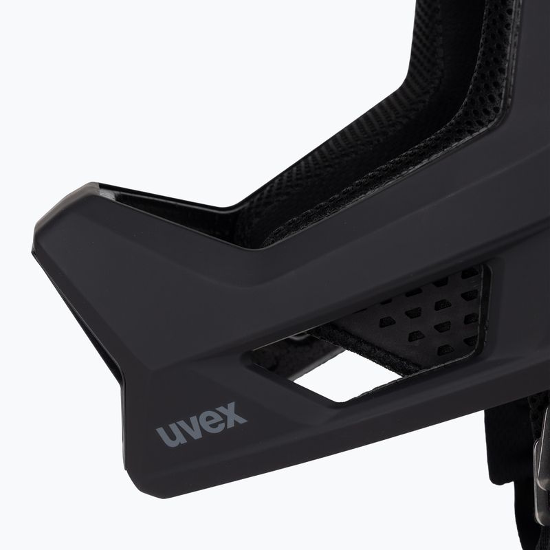 Cyklistická přilba UVEX Ravage black/rhino matt 7